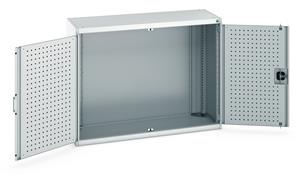 Cubio Bott Cupboards to add Drawers, Shelves, CNC, Perfo or Louvre Storage Cubio Cupboard Perfo Doors 1300W x 525D x 1000mmH